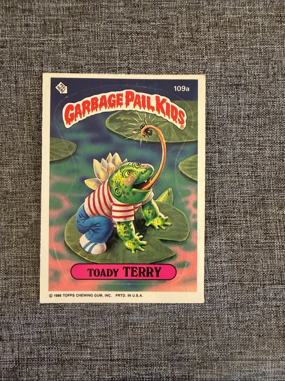 Topps garbage pail